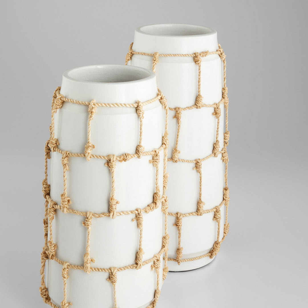 Cyan 11583 Vases & Planters - White