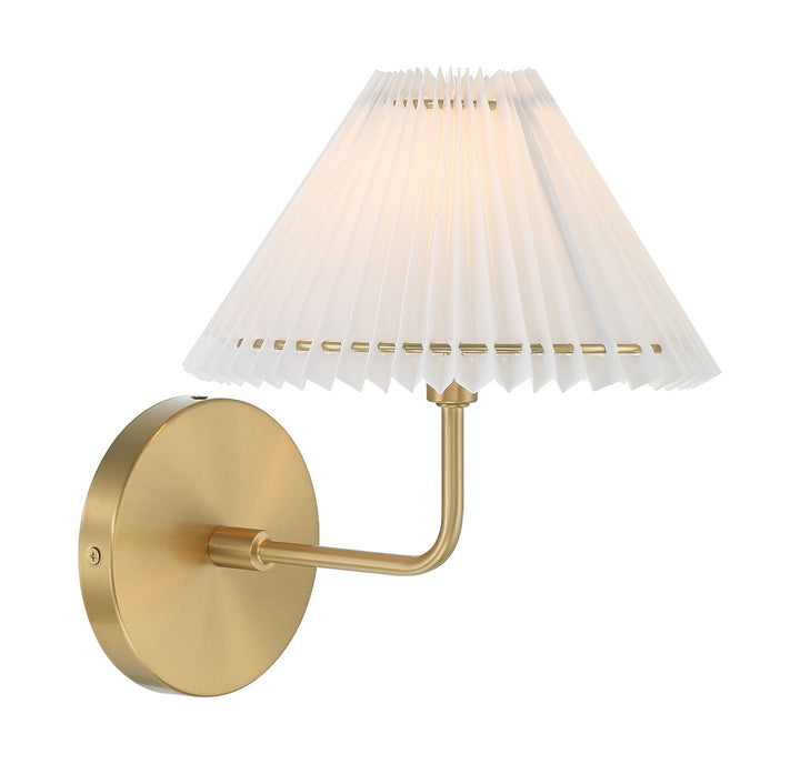 Meridian M90105NB Wall Light - Natural Brass