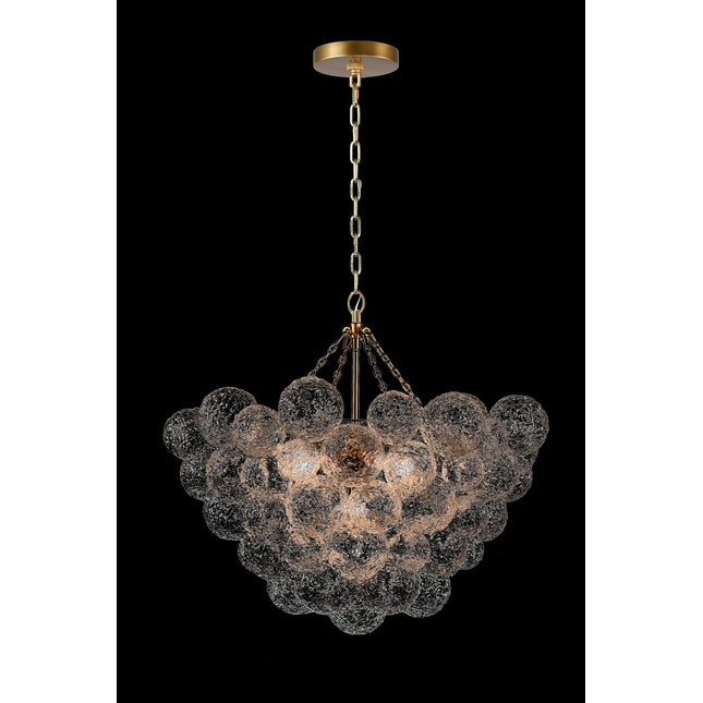 Terracotta Designs Seraphina H23101RS-5 Chandelier Light - Burnished Brass