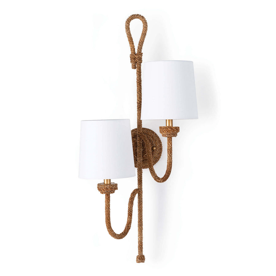 Regina Andrew 15-1125  Two Light Wall Sconce Natural