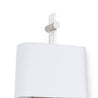 Regina Andrew 15-1133PN Taurus Two Light Wall Sconce Clear