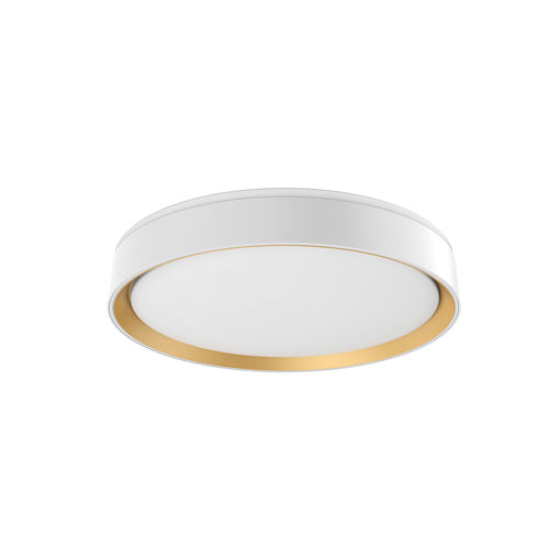 Kuzco Lighting FM43916-WH/GD Essex Ceiling Light White/Gold