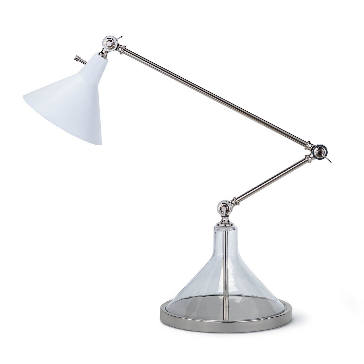 Regina Andrew 13-1024PNWT  One Light Table Lamp Polished Nickel