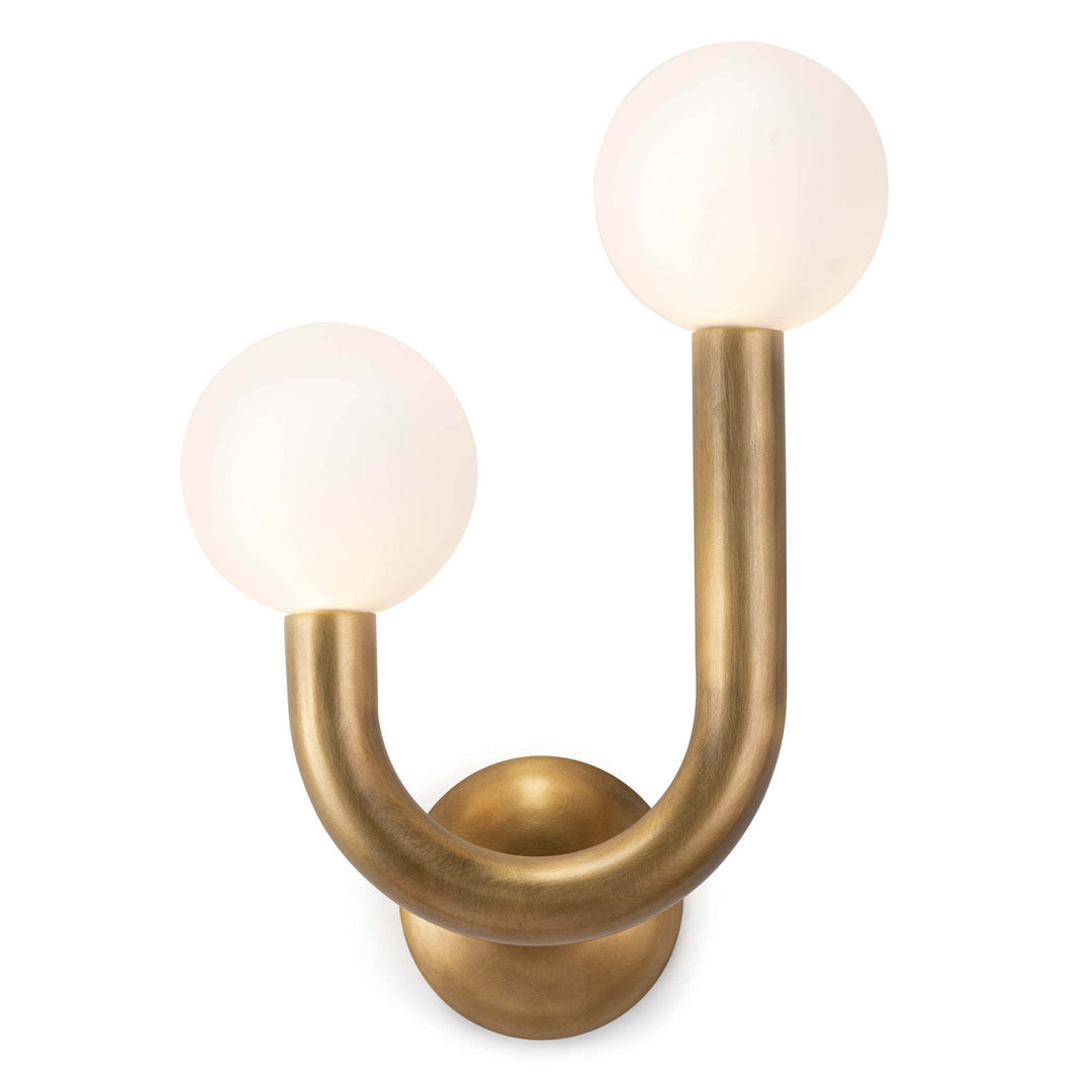 Regina Andrew 15-1144L-NB Happy Led Wall Sconce Natural Brass