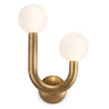 Regina Andrew 15-1144R-NB Happy Led Wall Sconce Natural Brass