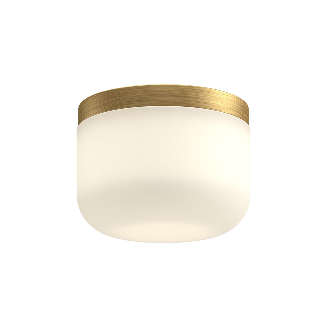Kuzco Lighting FM53005-BG/OP Mel Ceiling Light Brushed Gold/Opal Glass