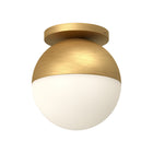 Kuzco Lighting FM58310-BG/OP Monae Ceiling Light Brushed Gold/Opal Glass