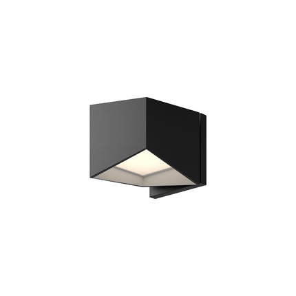 Kuzco Lighting WS31205-BK/WH Cubix Wall Light Black/White