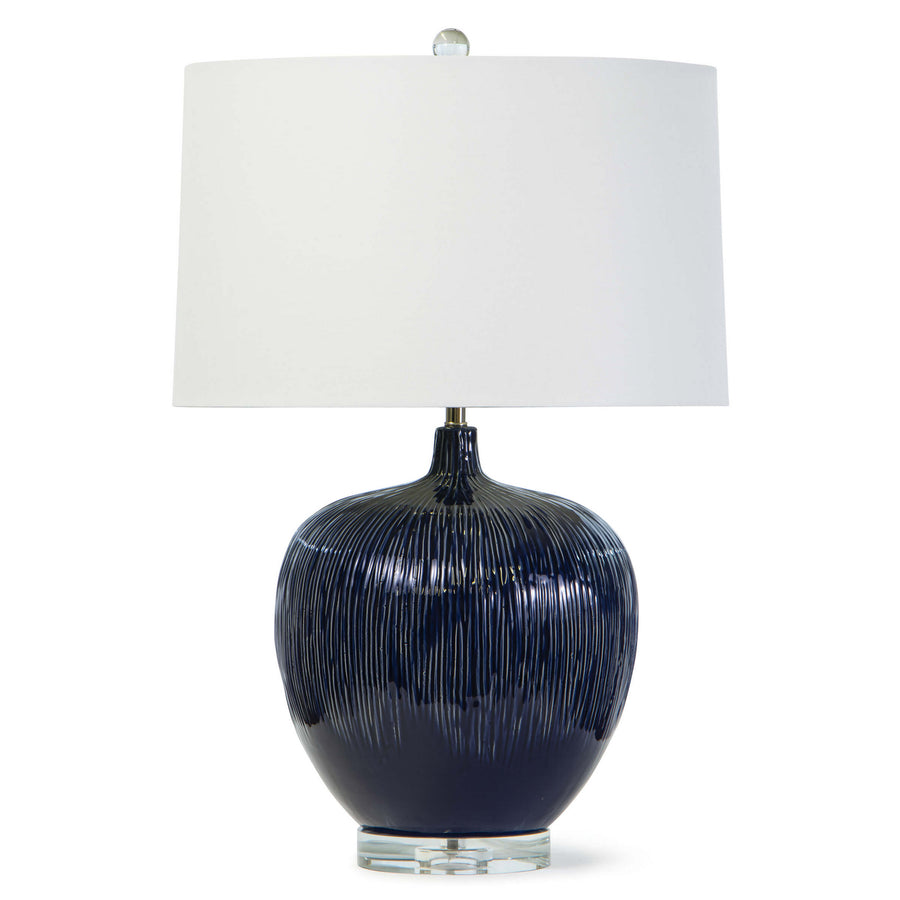 Regina Andrew 13-1306 Wisteria One Light Table Lamp Blue