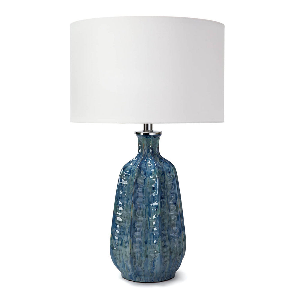 Regina Andrew 13-1423BL Antigua One Light Table Lamp Blue