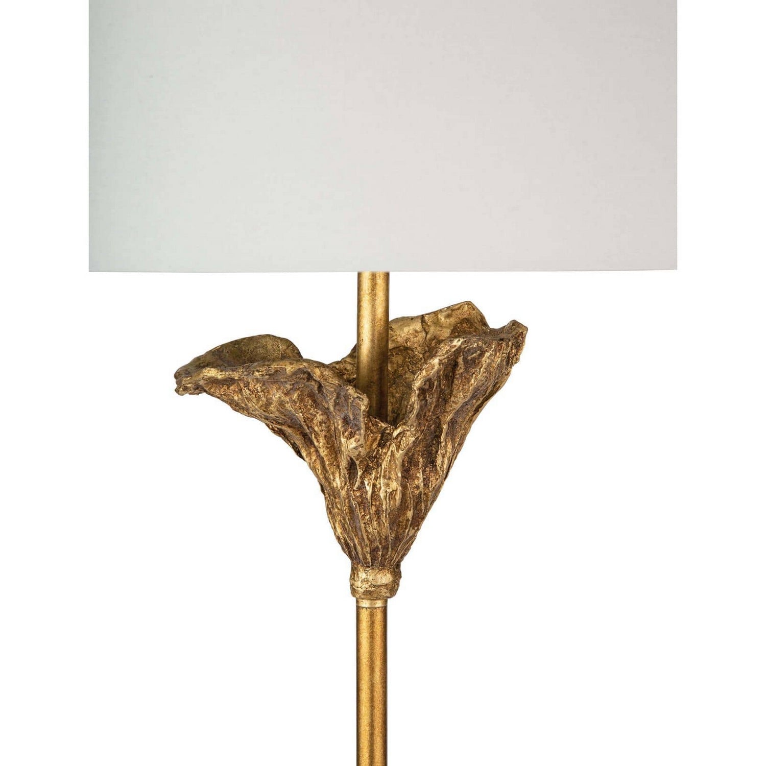 Regina Andrew 14-1037 Monet One Light Floor Lamp Antique Gold Leaf