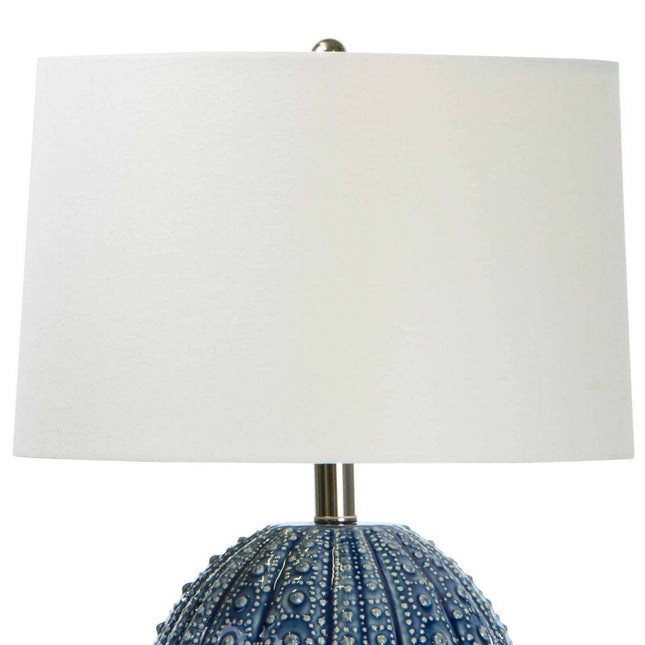 Regina Andrew 13-1354BL  One Light Table Lamp Blue