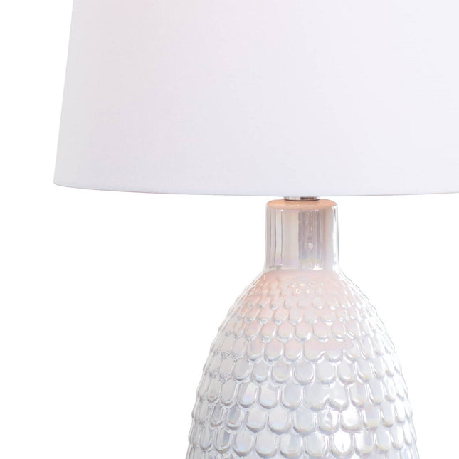 Regina Andrew 13-1494WT Glimmer One Light Table Lamp White